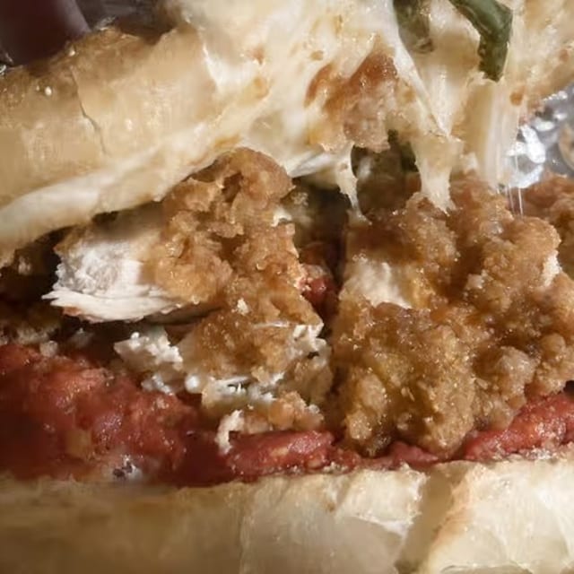 Chicken Parmigiana Sandwich (Sandwich).
