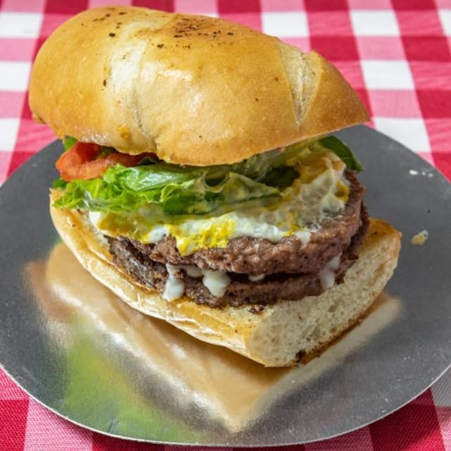 Bacon Cheese Burger.